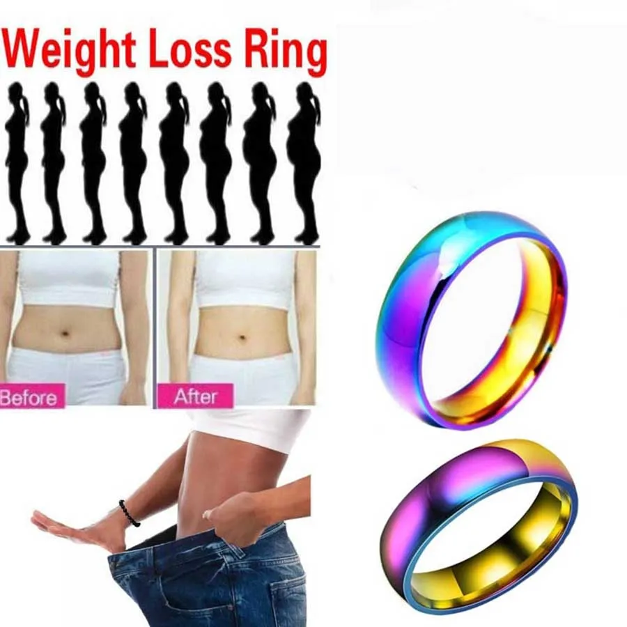 

2018 Fashion Magnetic Therapy Jewelry Healthcare Hand String Slimming Healthy Stimulating Acupoints Gallstone Weight Loss Ring