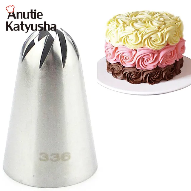 336 Large Size Icing Nozzle Rose Cake Decorating Tools