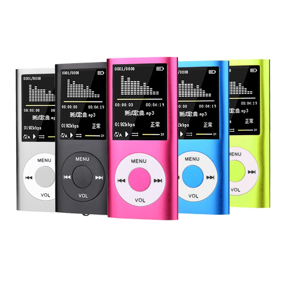 

Mp3 Music Player Radio FM Recorder Speler Lecteur HIFI Mp3 Sport Clip USB Aux muziek digital led lcd screen players mp-3