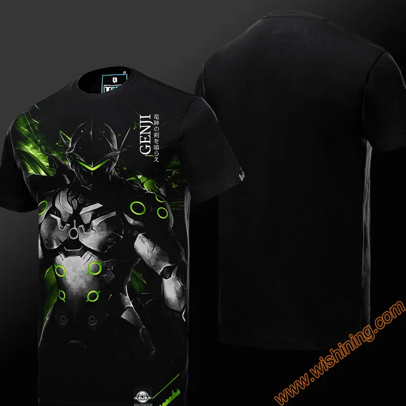 Высококачественная футболка Blizzard Reaper Hero, ограниченная серия Edion Black xxxxl размера плюс, футболка для мужчин и мальчиков, крутая хлопковая футболка