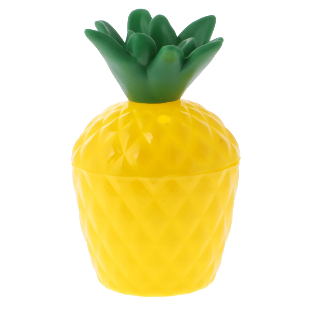 10pcs Plastic Pineapple Drinking Cup Fruit Shape Juice Cups Hawaiian Beach Party Birthday Summer Swimming Pool Party Favors