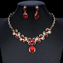 Африканские Украшения jiayijiaduo, бусы, ювелирный набор, parure bijoux femme, амулеты, свадебные украшения, ювелирный набор, ожерелье, серьги, набор