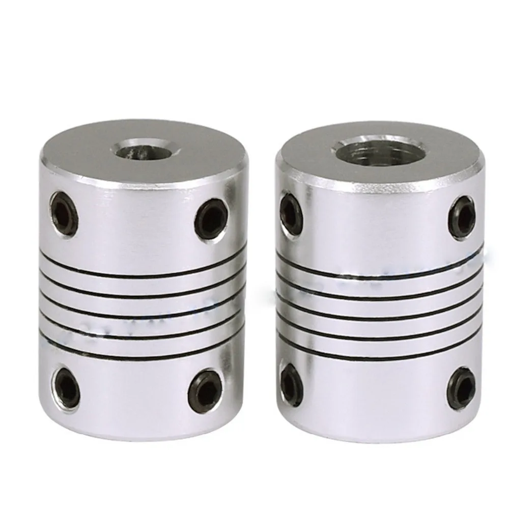 

1pcs Flexible Shaft Coupler 5x8/5x5/6x8/8x8mm CNC Motor Jaw Shaft Coupler 5mm To 8mm Flexible Coupling OD 19x25mm