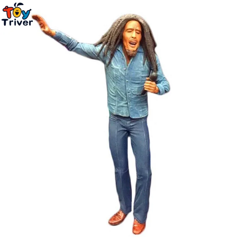 

17cm NECA Jamaica Singer Bob Marley Reggae PVC Action Figure Collectible Model Toy Doll Birthday Christmas Music Gift Triver Toy