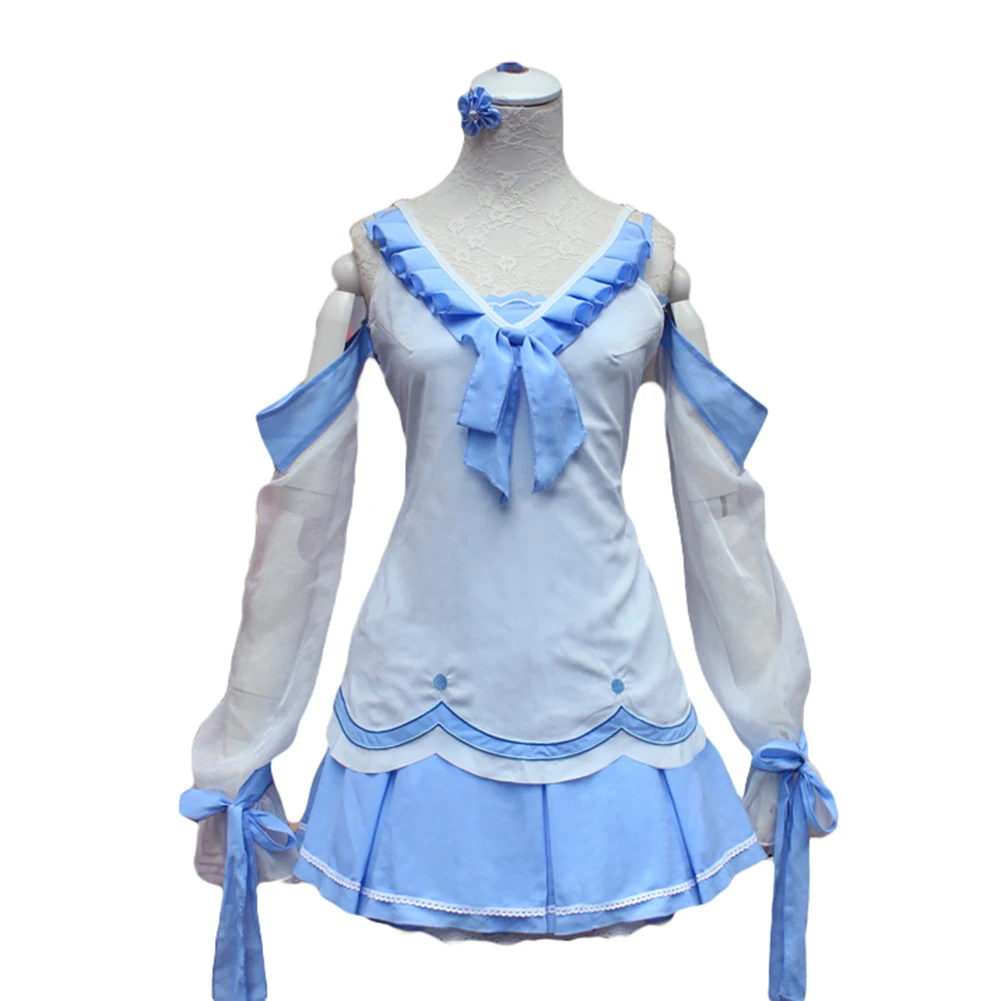 

Brdwn Vocaloid Womens Luo Tianyi Vanilla Ice Cream Cosplay Costume Lolita Dress
