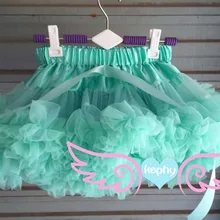 Для маленьких девочек пышная шифоновая юбка-пачка юбка принцессы для девочек балетная танцевальная юбка-пачка для От 0 до 10 лет