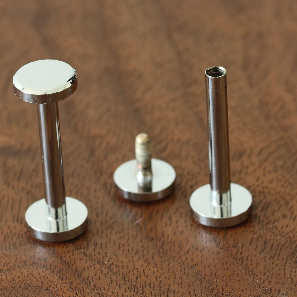 

height 22mm fastener wallet bag screw brass belt Rivet diy nail handmade leather craft car key case hardware part