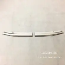 For Mazda CX-5 CX5 CX 5 2017 2018 Down Front Net Grille Cover Exterior Head Panel Trims Stainless Steel Car-styling Accessories