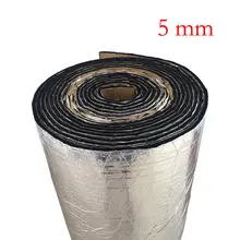 50 см* 100 см* 5 мм Авто Van звукоизоляция мертвящей изоляции пены Шум изоляция капота Накладка для звукоизоляции пены Стикеры