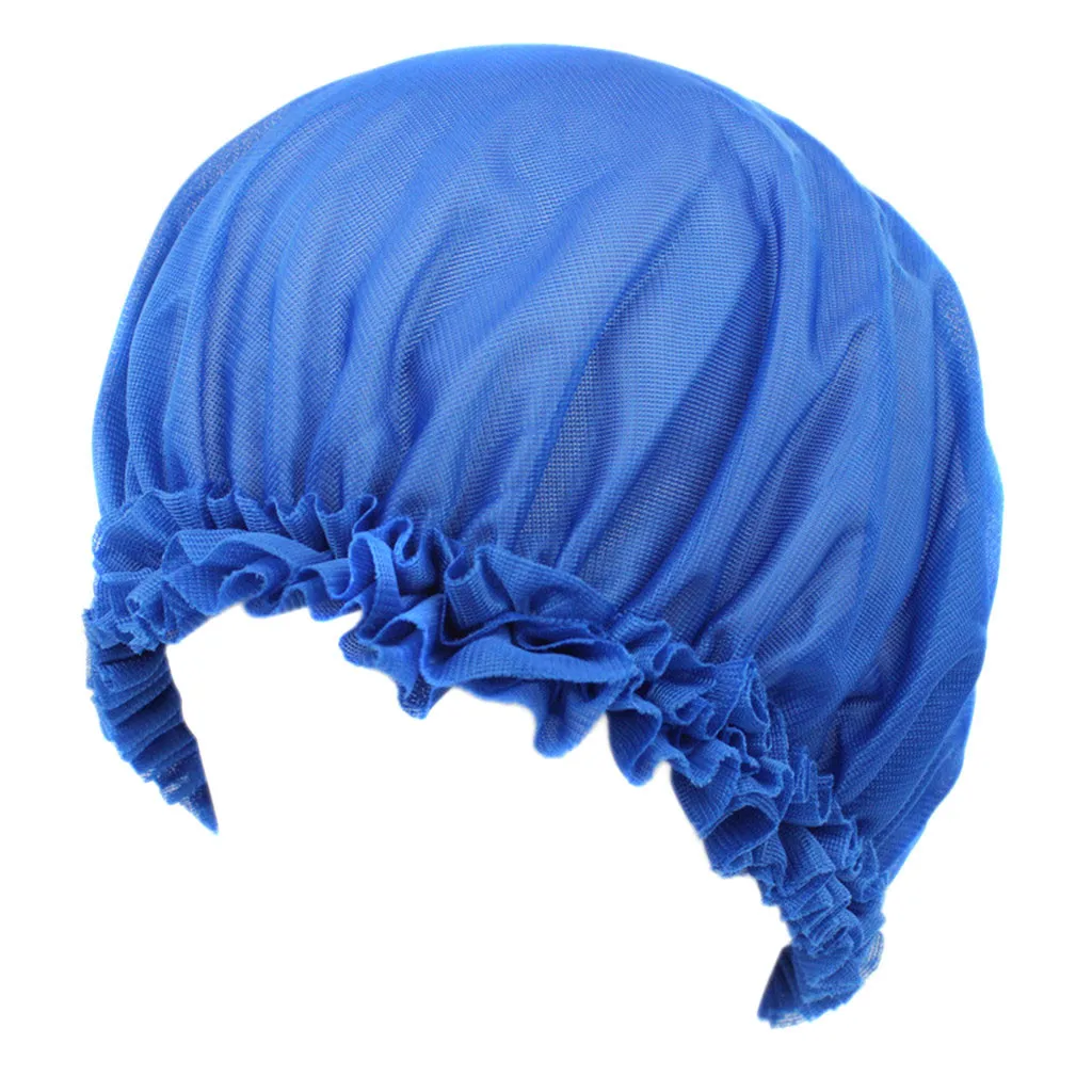 Long Hair Care Women Fashion Satin Cap Night Sleep Hat Silk Cap