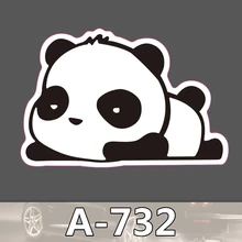A 732 Panda Waterproof Cool DIY Stickers For Laptop Luggage Fridge Skateboard Car Graffiti Cartoon Sticker