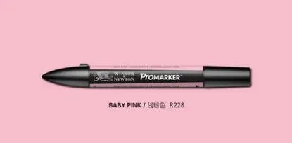 Winsor& Newton Promarker двухконцевые графические Маркеры цвета кожи - Цвет: baby pink