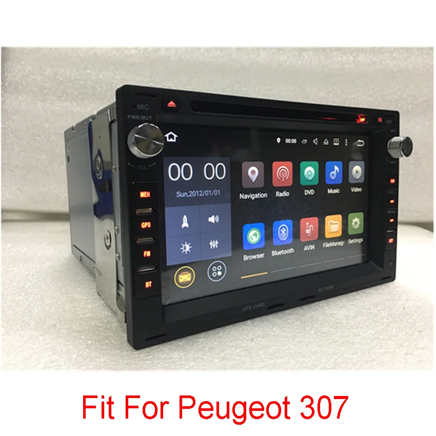 Clearance Yessun For Peugeot 307 1999~2005 Android Multimedia Player System Car Radio Stereo GPS Navigation Audio Video 1