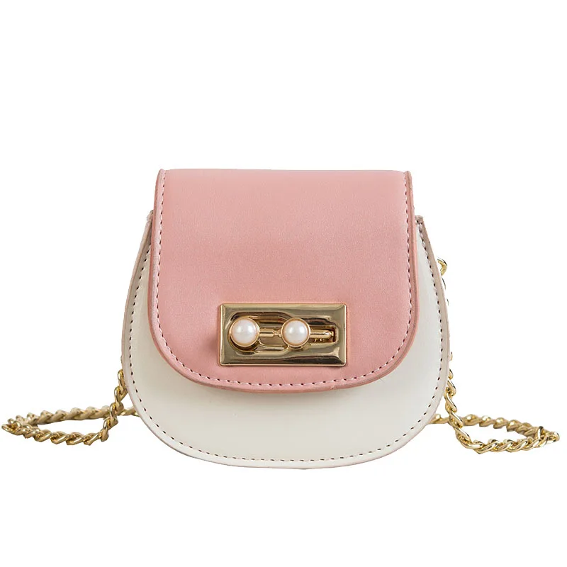 

2019 fashion young lady mini Saddle pu leather shoulder bag