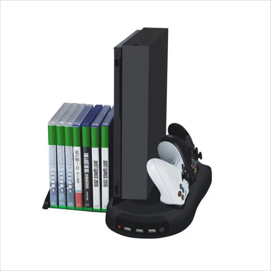 2018 Game Stand Holder Console Cooling Cooler Game Games Gaming Discs Storage Slots for Xbox One
