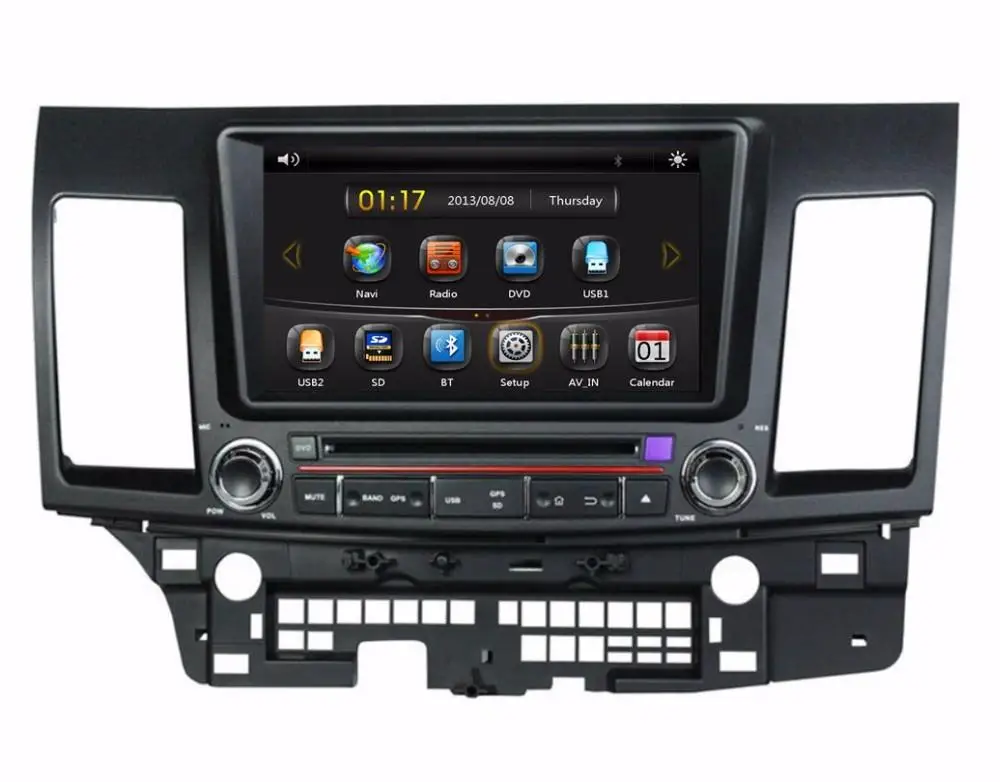 Автомобильный DVD плеер 8 &quotс GPS(opt) BT/TV аудио радио стерео Мультимедиа для Mitsubishi LANCER