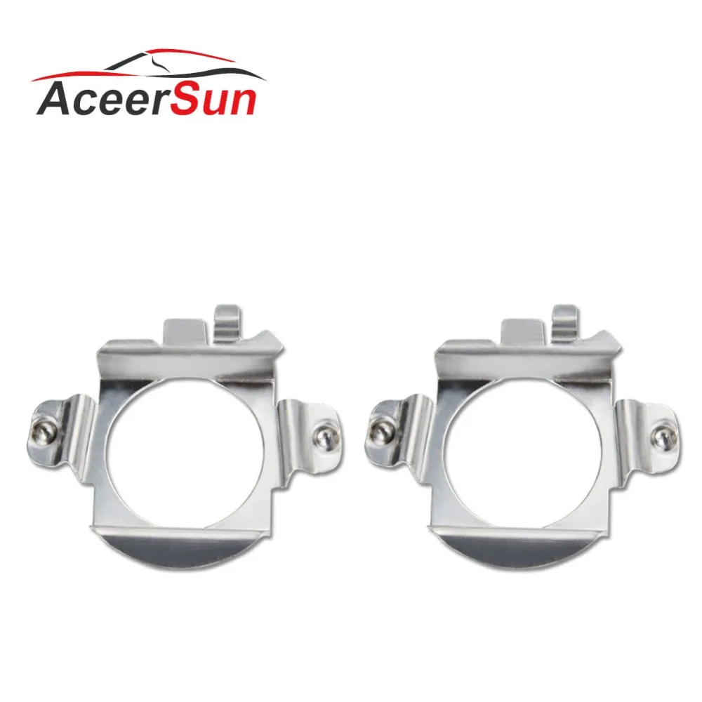 

2Pcs H7 Base Holder LED Headlight Adapter Holder Retainer For BMW/VW/Nissan/Mercedes LED Adaptor Base for VW for Buick