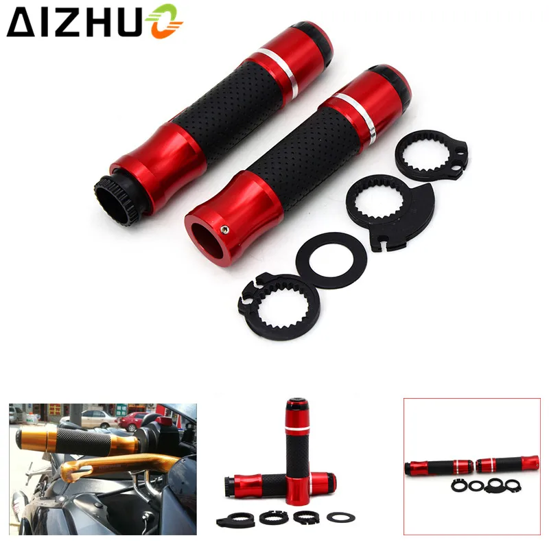 CNC Aluminum Motorcycle Grips Handle Grip 7/8" 22mm Handebar Grips For Kawasaki Versys 650 1000 Z650 Z750 Z800 Z900 ER6N ER6F
