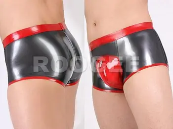 

faster shipping! latest rubber shorts with zip