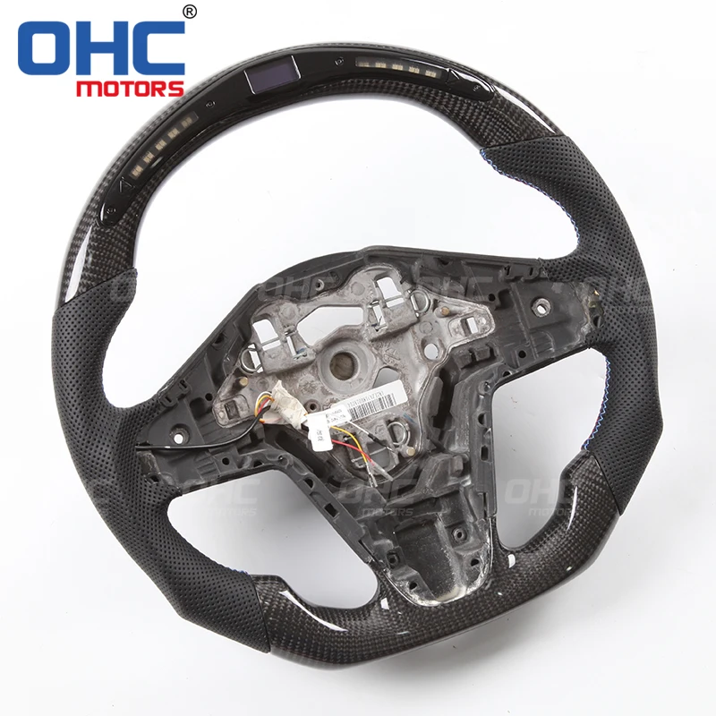 Светодиодный руль из настоящего углеродного волокна совместимый с BMW F52 F22 F45 F48 1