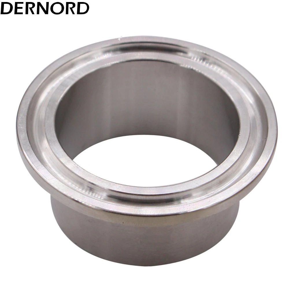 DERNORD 1.5'' Sanitary Weld Ferrule Tri Clamp Tube OD 38mm Cylindrical