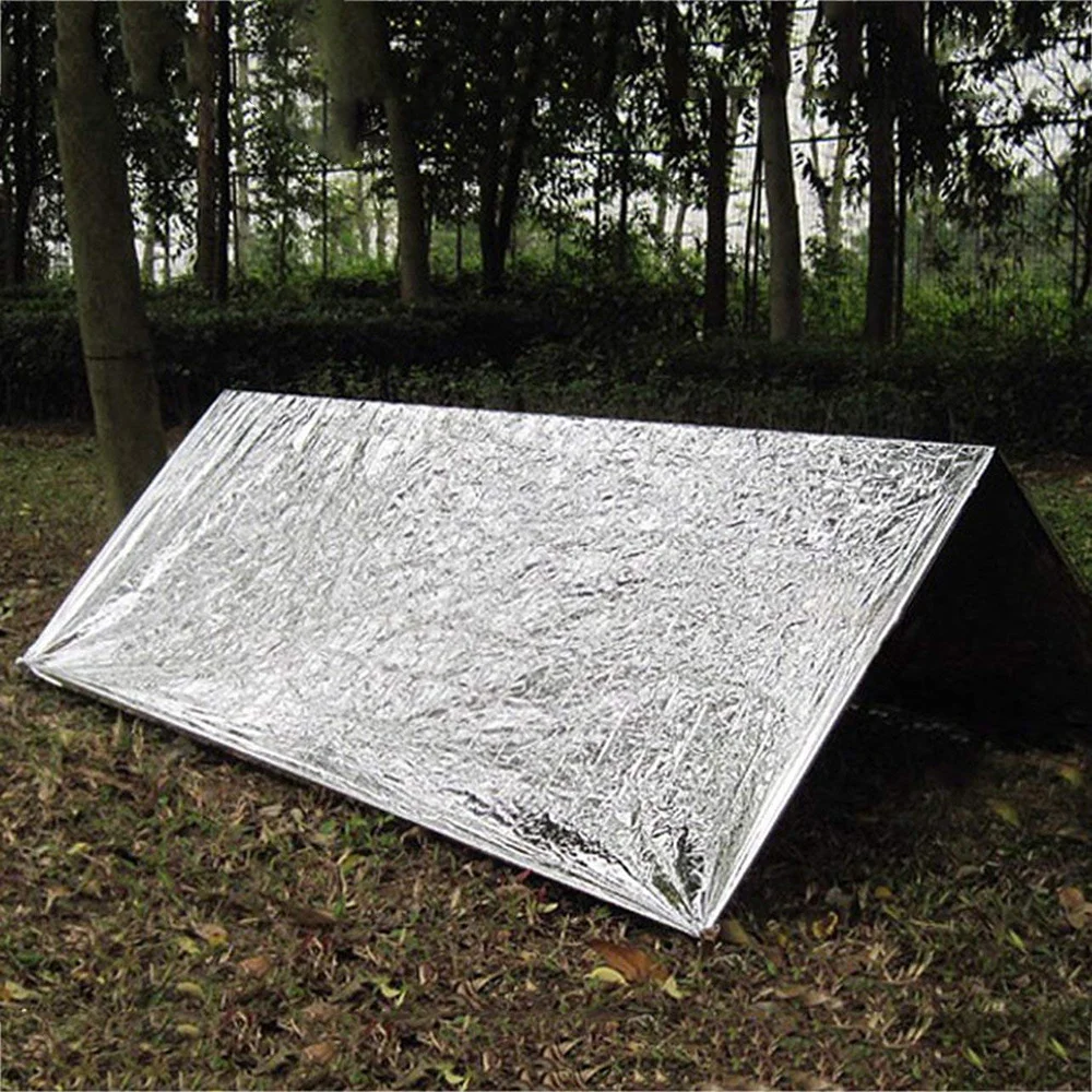 

Outdoor Camping Mat Portable Emergency Blanket Beach Mat Exploration Survival First Aid Blanket Camp Mattress Sleeping BedPad