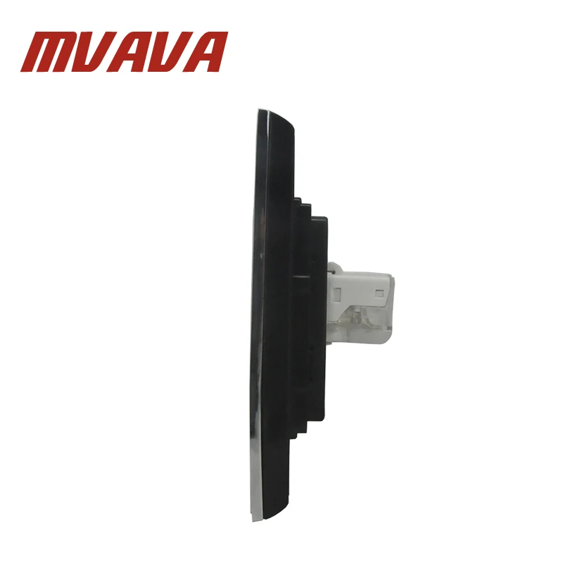 MVAVA RJ45 двойной сокет данных 110-250 В атласная металлическая рамка двойной сетевой кабель Lan данных сетевой разъем порт двойной ПК Розетка