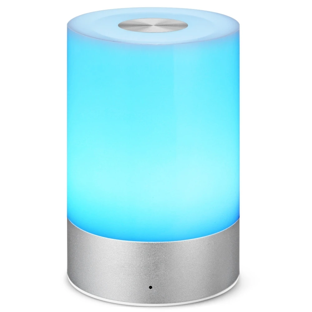 

Rechargeable Night Light with Touch Sensor Light Multi-color Adjustable brightness LED lamp Indoor Night Light Dimmable Bed Lamp