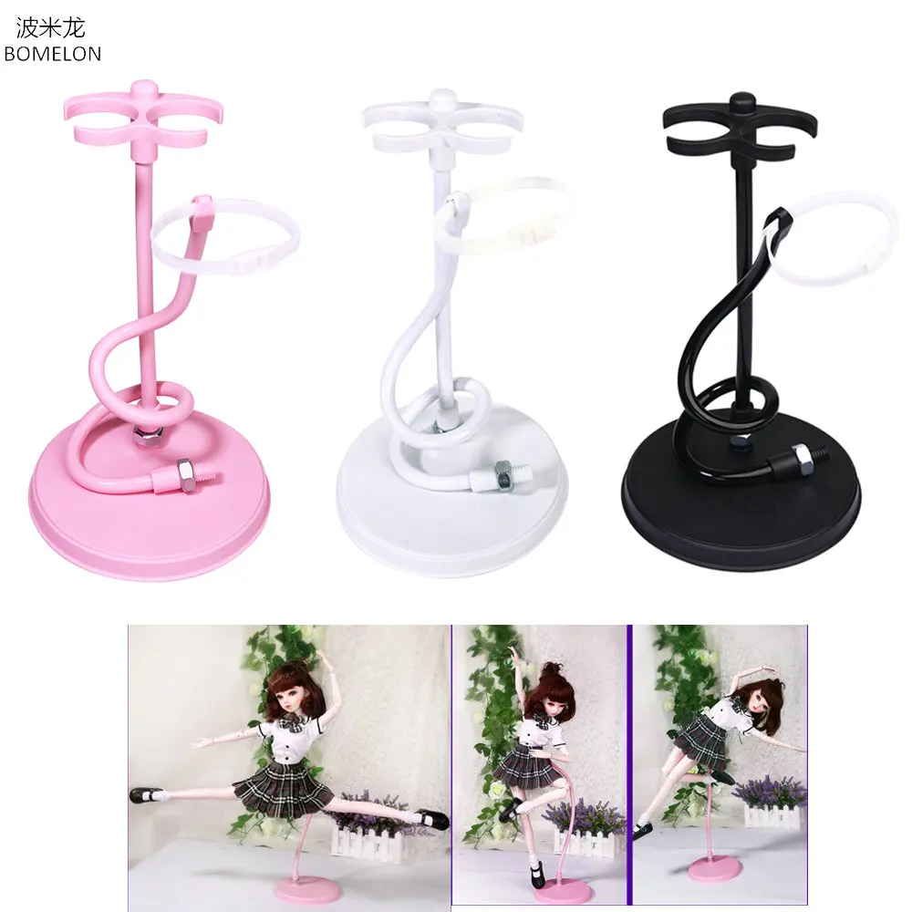 Buy Bjd Doll Stand Flexible Support for 60cm Bjd 1/3 Doll White/Black/Pink