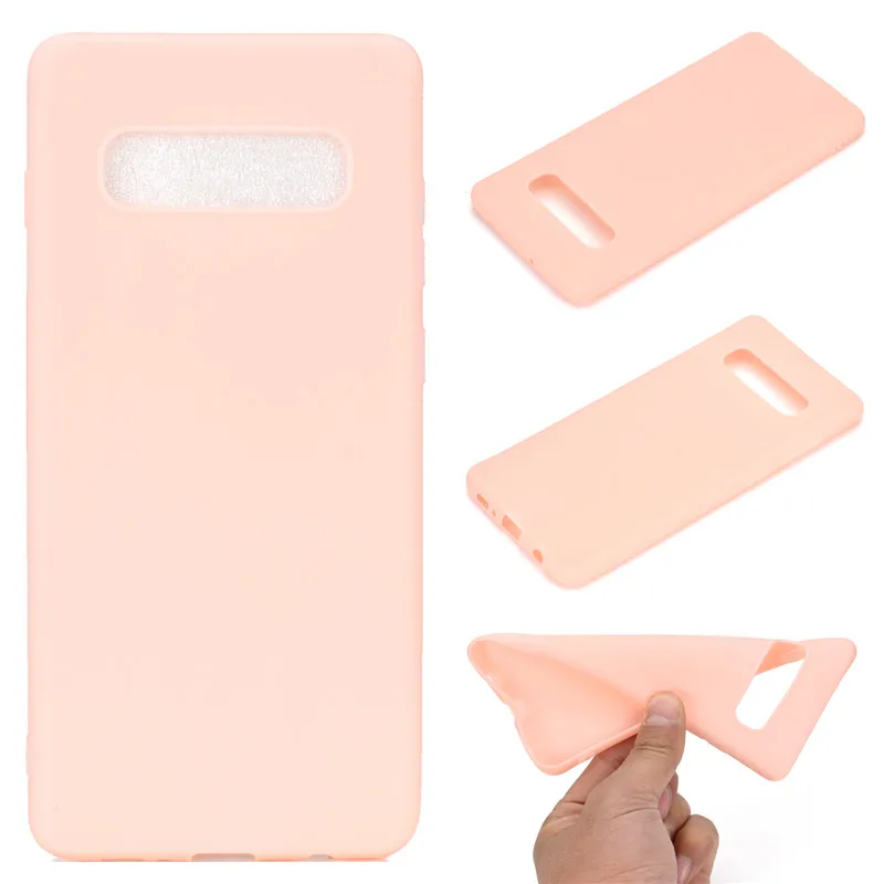Matte Candy TPU Case For Samsung Galaxy S6 S7 S8 S9 S10 A5 A6 A7 A8 2018 Cases Silicone Soft Elegant Back Cover Anti-fingerprint (4)