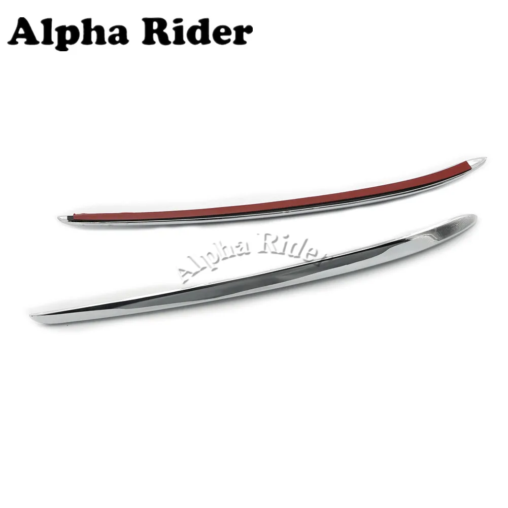 

For BMW K1600GTL K1600-GTL Left / Right Saddlebag Latch Trim Cover Case Decal Strip Side Panel Decoration Storage Box Piece
