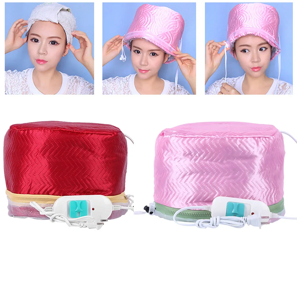 

3 Modes Adjustable Hair Steamer Cap Dryers Electric Hair Heating Cap Hat Salon Home Use DIY Hair SPA Nourishing Styling Tools