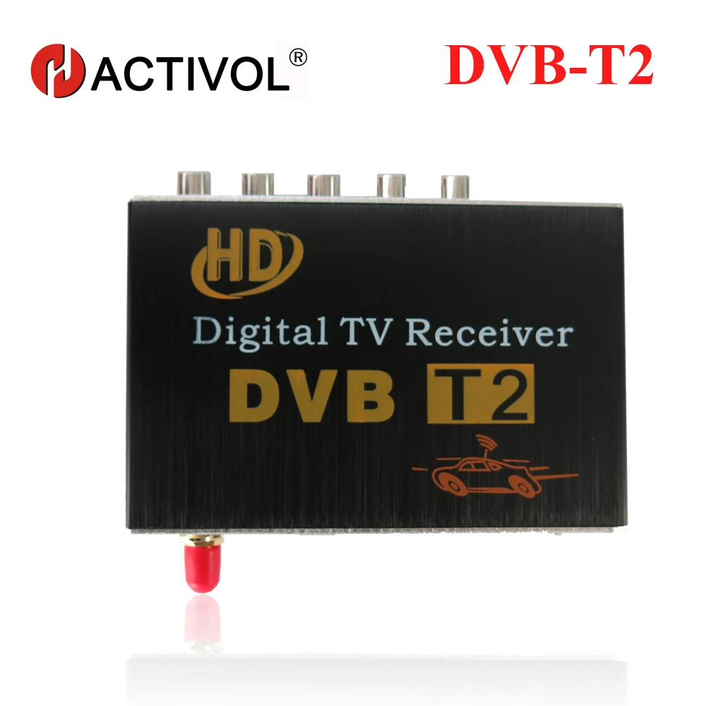 

Car DVB-T2 Receiver for Russian Colombia Thailand USB DVB-T2 Android TV Tuner Car Digital Europe with Single Antenna Free Ship