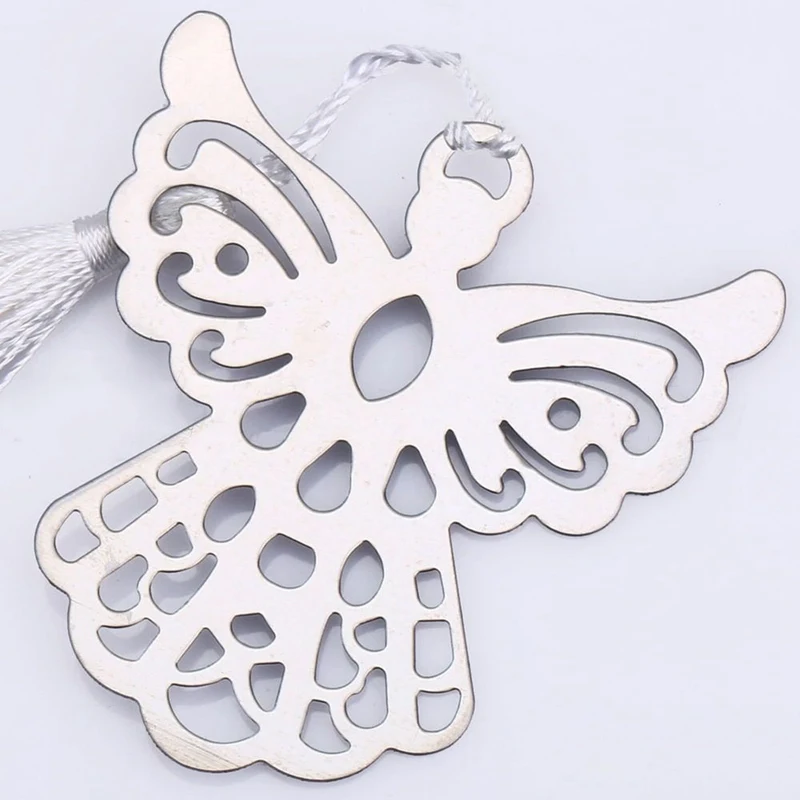 

1 Pcs Simple Fashion Mental Tassel Bookmark School Office Supplies Page Holder For Stuent Gift