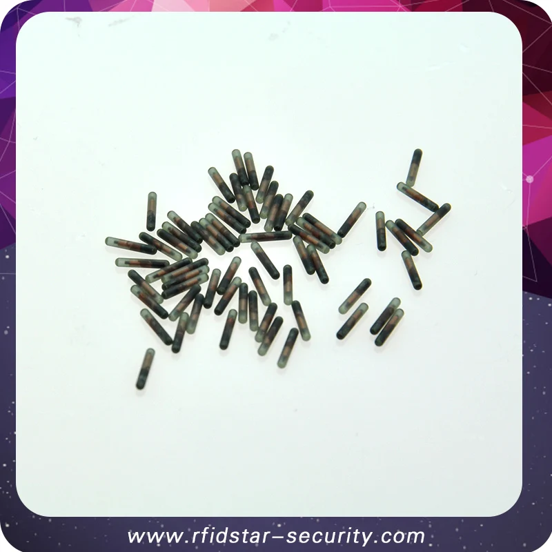 

10PCS/Lot 1.25*7mm 134.2KHz FDX-B RFID microchip for Animal Identification