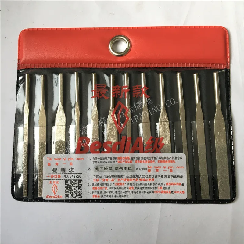 12 piece/sets Best Quality MTP 120 Assorted Diamond For Lapping