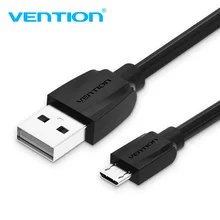 Vention Micro USB кабель 1 м 2 м 3 м 5V2A Быстрая зарядка кабель зарядного устройства микро-usb для samsung Xiaomi LG huawei Android Phone