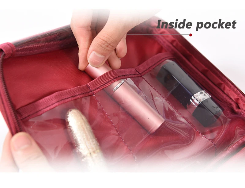 Portable Travel Cosmetic Organizer  (4)