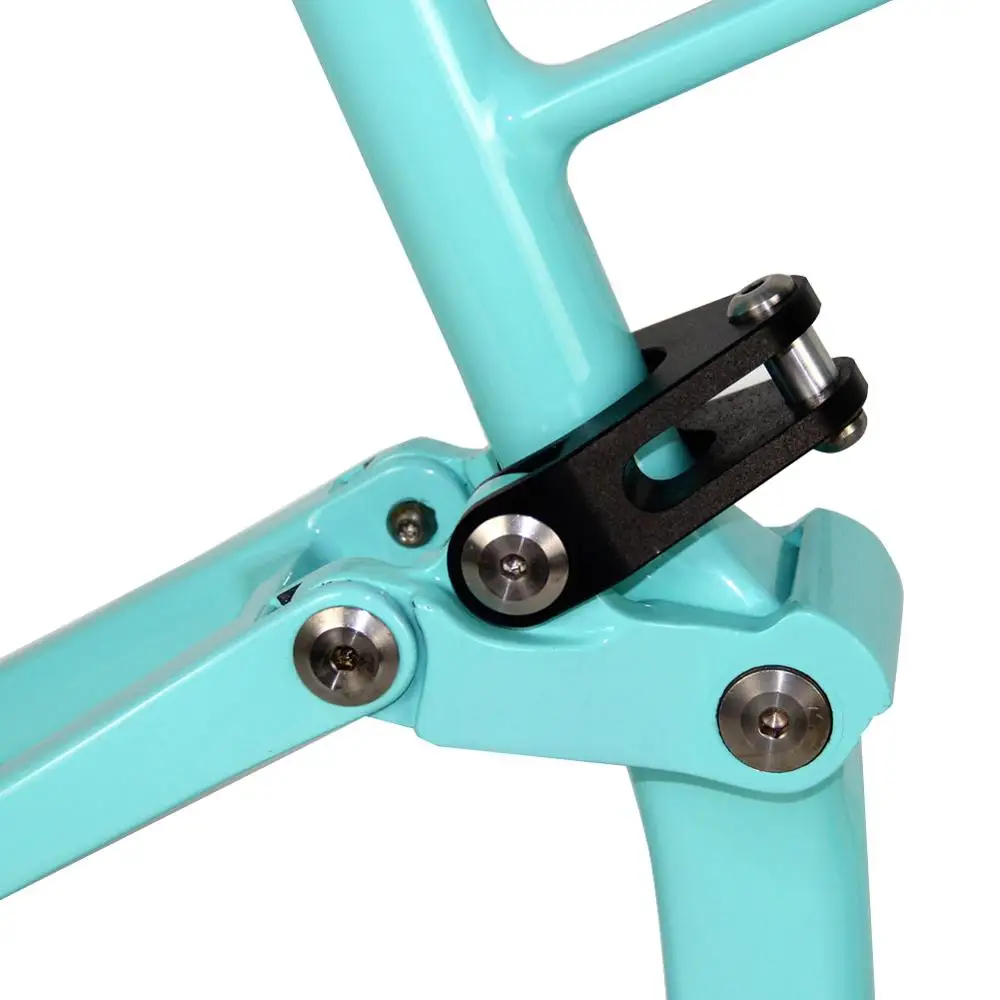 Perfect Spcycle 29er Full Suspension Carbon Frame, Carbon MTB Frame 29er Mountain Bike Carbon Frame 142*12mm Thru Axle 165*38mm Travel 3