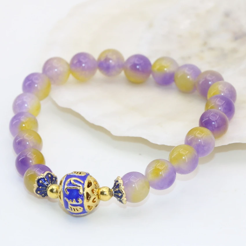 Браслеты женские из халцедона 8 мм 7 5 дюйма B2704|women bracelet|bracelet braceletbracelet women bracelets |