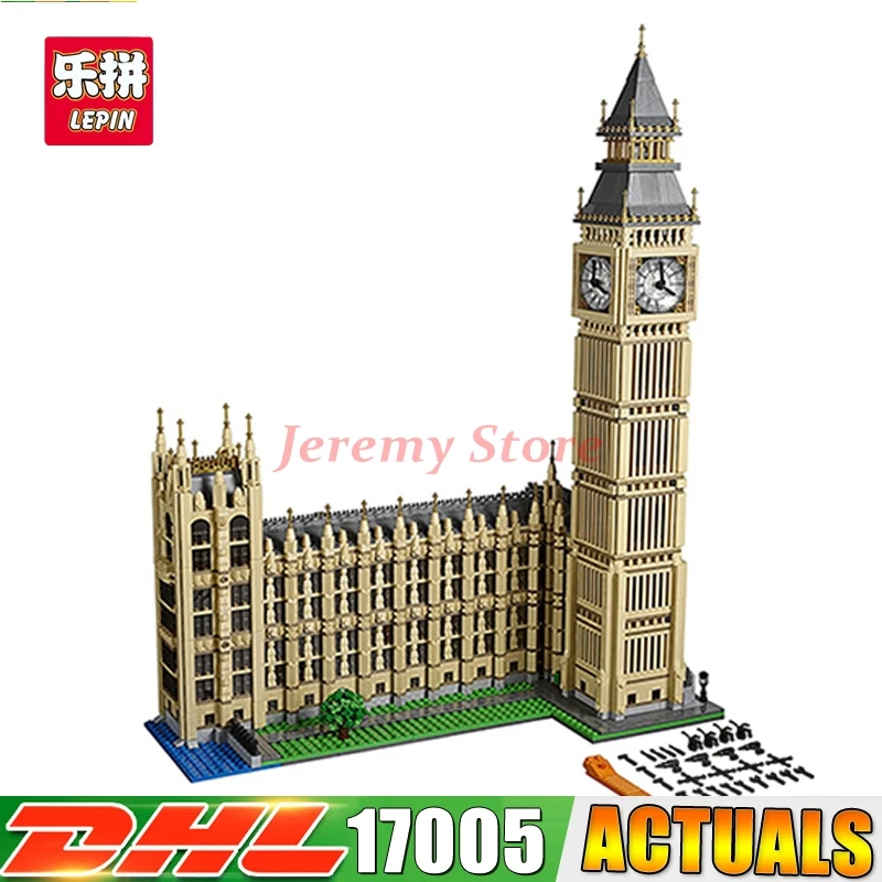 

Lepin 17005 4163Pcs City Big Ben Model Building Kit Set Blocks Bricks Children Toys Gifts Compatible LegoINGlys 10253