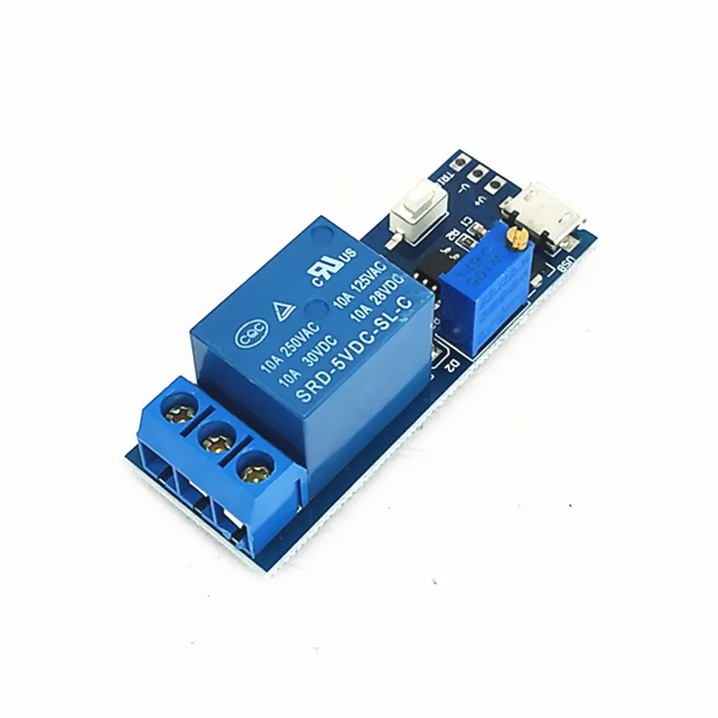 

Wide Voltage 5V-30V Triggered Delay Relay Module Timer Module Delay on Delay Switch for arduino