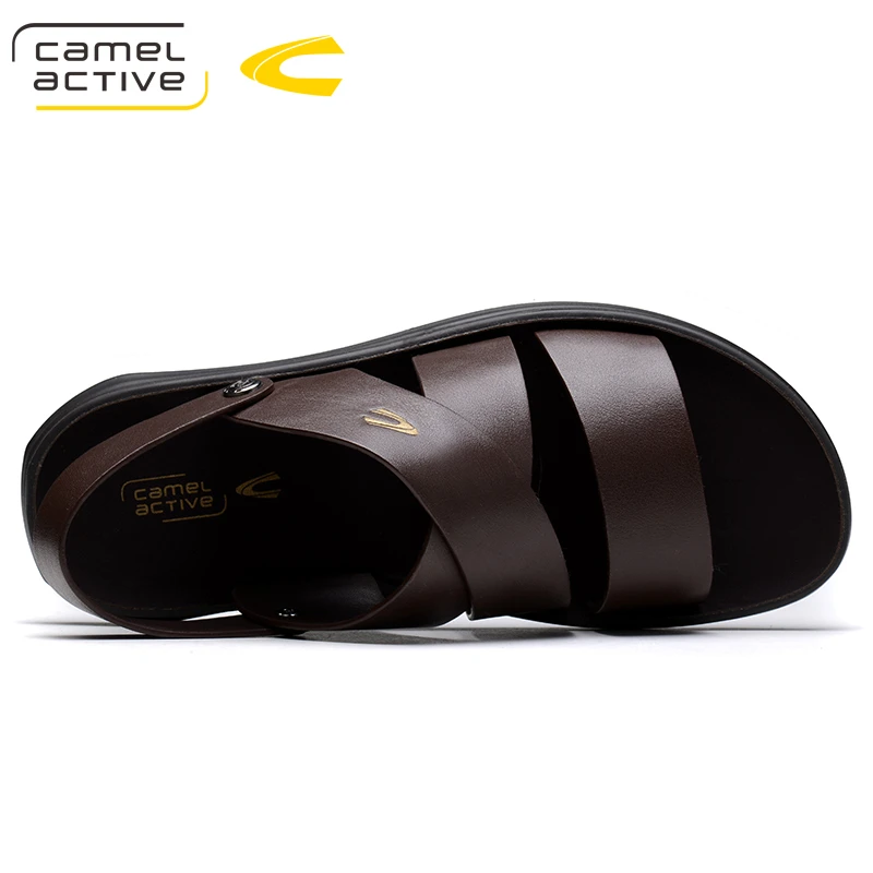 Goodtimeshow Man Sandals 2019 Summer Natural Leather New Beach Men Casual Shoes Skid Resistant Male Two Ways to Wear Sandales Homme Goodtimeshow Man Sandals 2019 Summer Natural Leather New Beach Men Casual Shoes Skid Resistant Male Two Ways to Wear Sandales Homme
