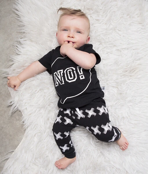 

Fashion Baby Boy Clothes Cotton Short Sleeve T-shirt+Pants Infant 2 Pcs Newborn Summer Baby Clothing Sets