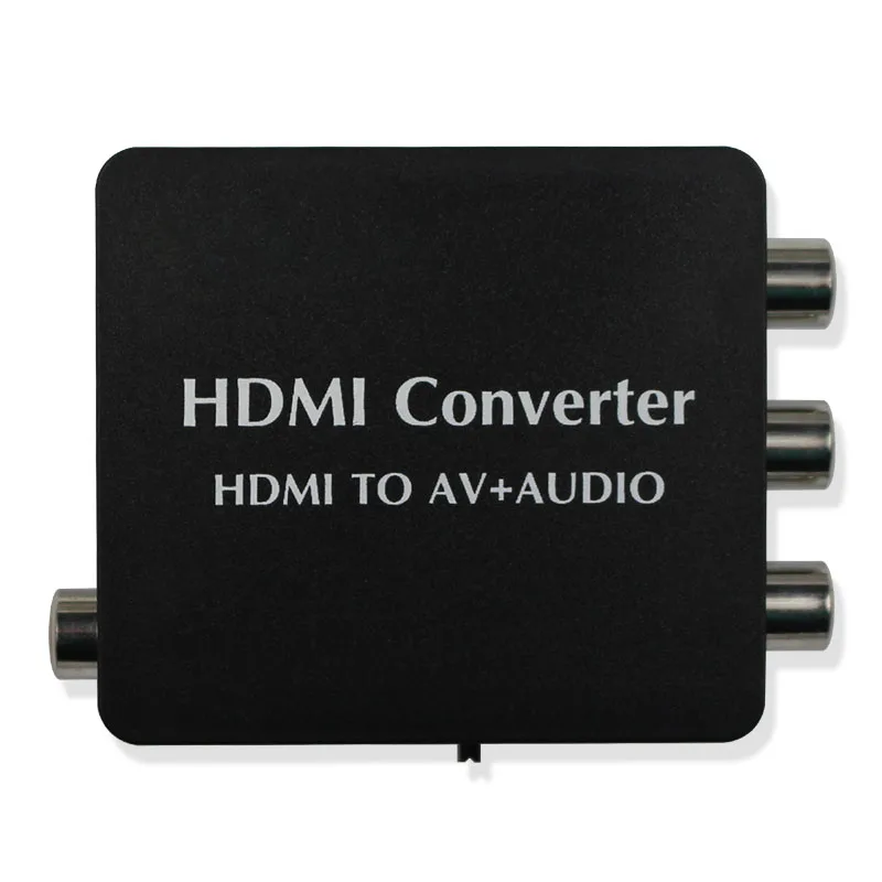 

Two Pieces HDMI to AV and Audio Converter Support HDMI to SPDIF Coaxial Audio for TV/PC/PS3/Blue-ray