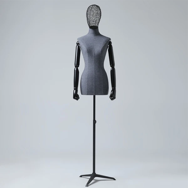 

Dress form mannequin, Fabric covered display mannequin