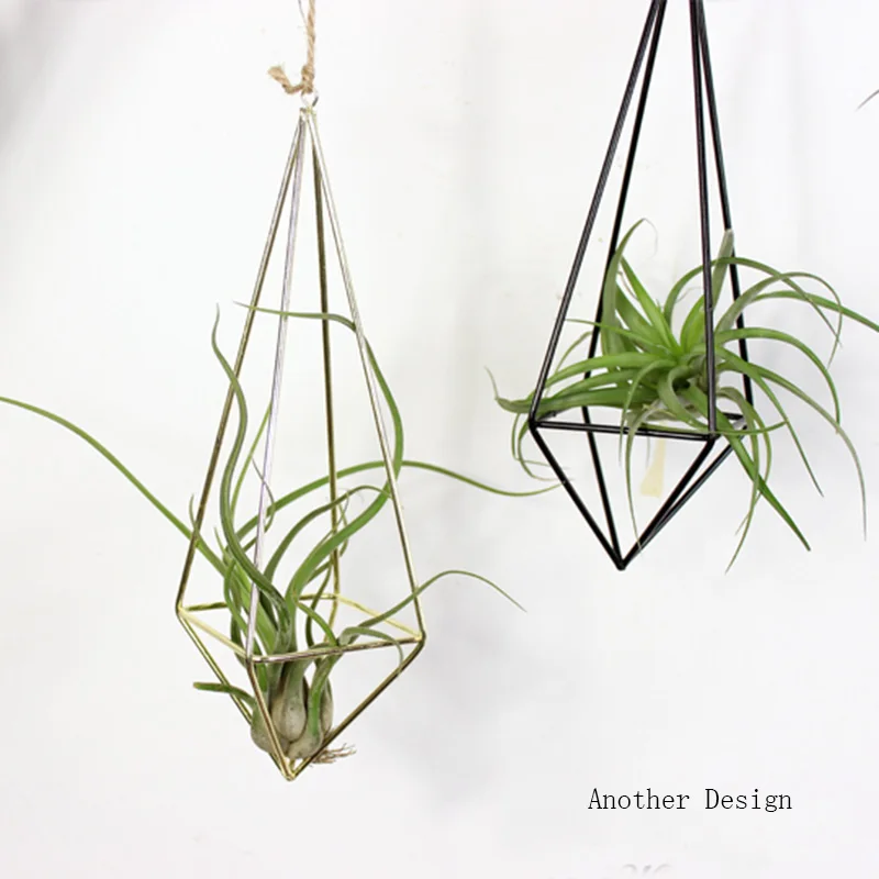 

Iron shelf Himmeli flower pots planters wholesale garden art vase depot metal stand Stereo Geometric