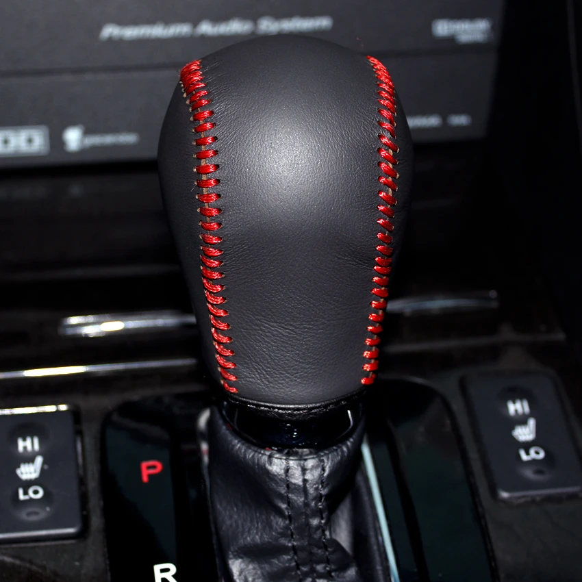 Gear shift knob cover for honda spirior 2009 2013 automatic xuji car