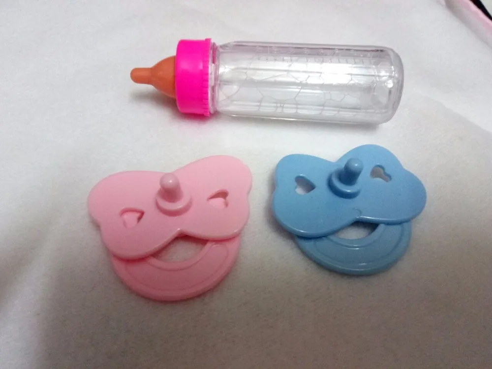 Reborn Kits & Supplies 3Pcs Cute Dummy Pacifier For Reborn