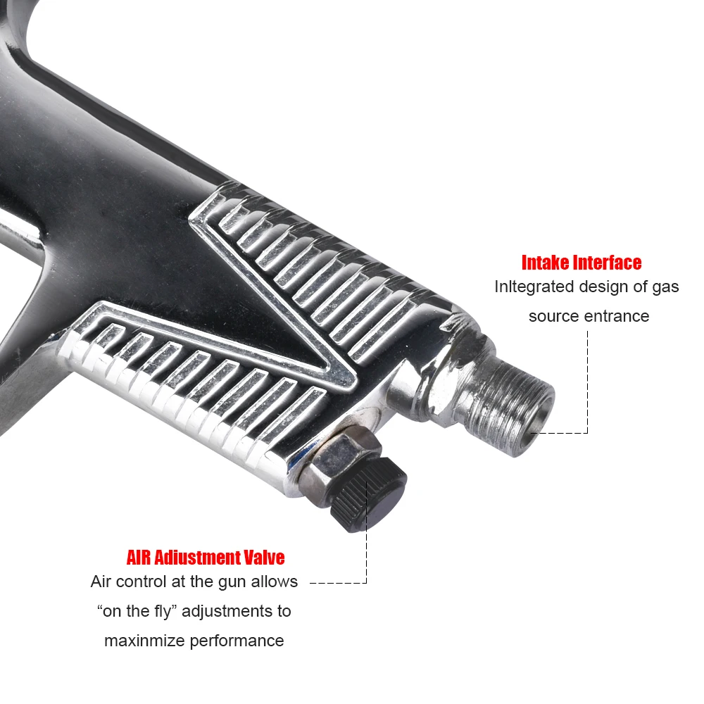 11,11 предложения HVLP Воздушный пистолет-распылитель AS1007 покрытие автомобиля распыление покрытия автомобильной поверхности 1,4 мм высокая стоимость производительность Китай Воздушный пистолет
